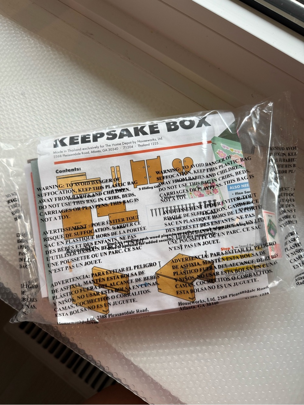 Home Depot Kids Workshop Heart Keepsake Box